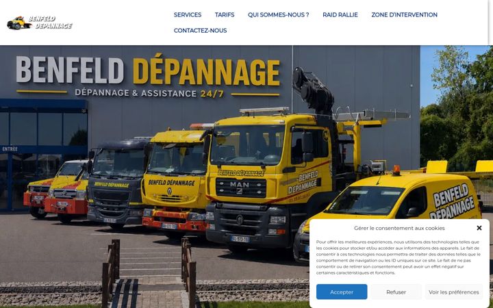 Screenshot of benfeld-depannage-assistance.fr