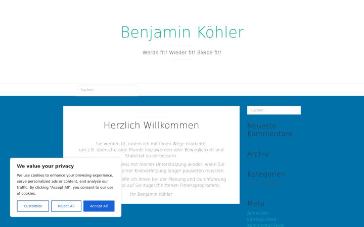 Screenshot of benfit.net