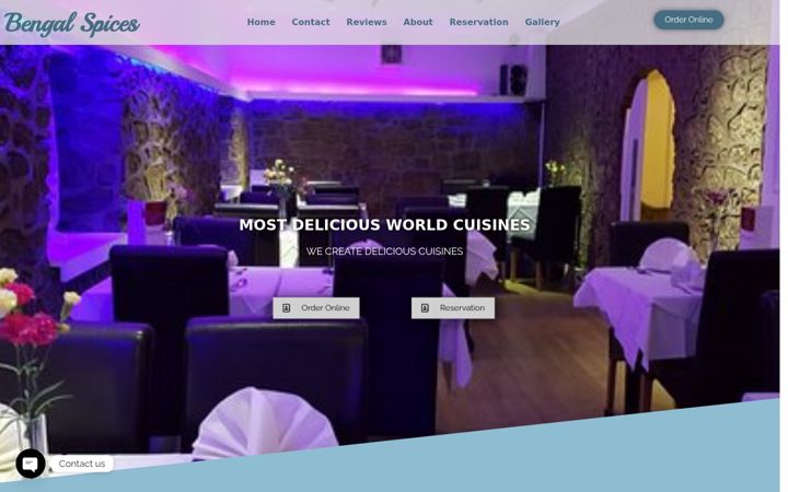 Screenshot of bengalspices.net