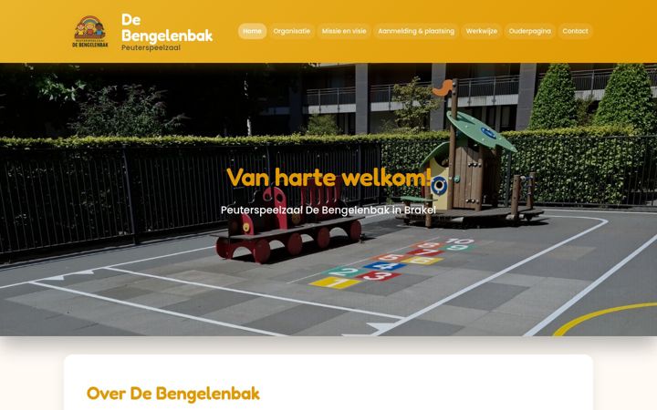 Screenshot of bengelenbak.nl