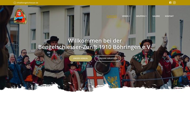 Screenshot of bengelschiesser.de