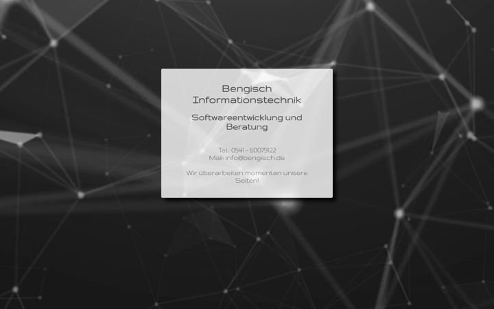 Screenshot of bengisch.de