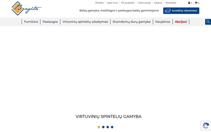 Screenshot of bengita.lt