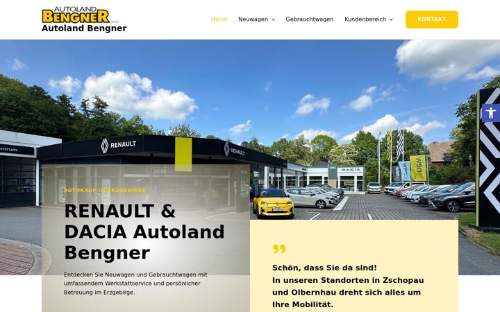 Zrzut ekranu bengner.de