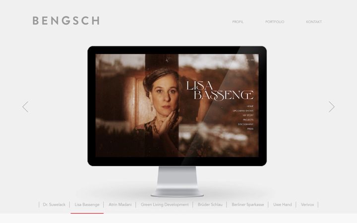 Screenshot of bengsch.net