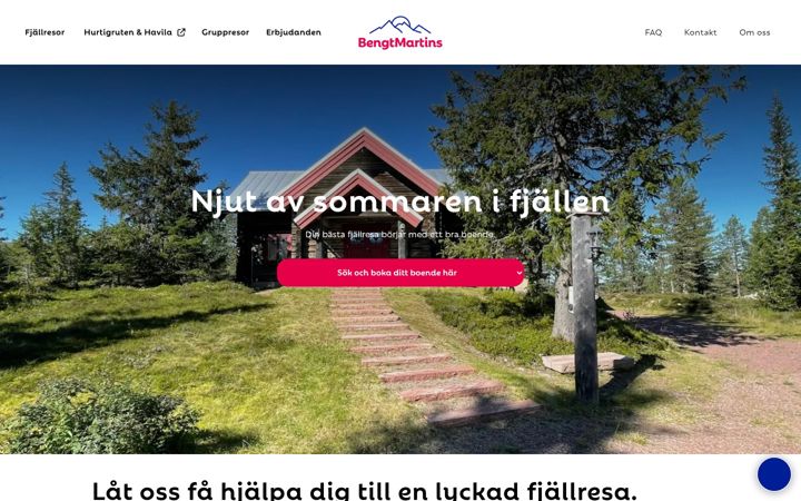Screenshot of bengt-martins.se