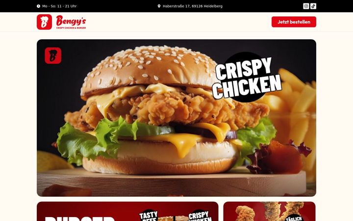 Screenshot of bengys.de