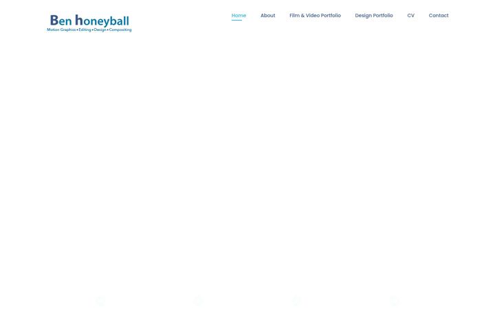 Screenshot of benhoneyball.com