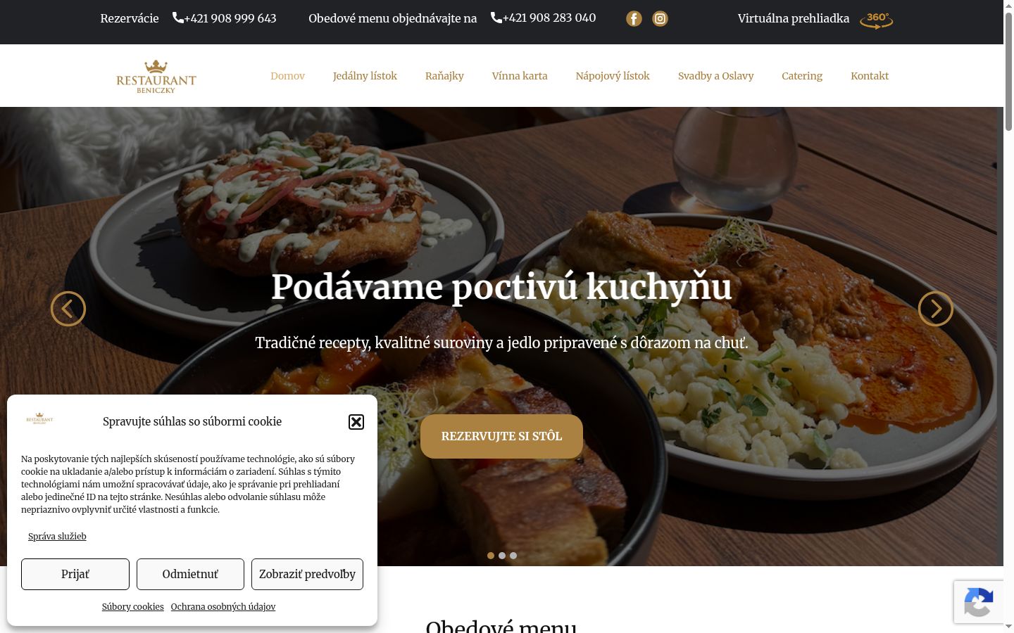Zrzut ekranu banera zgody wyświetlanego przed jakąkolwiek interakcją