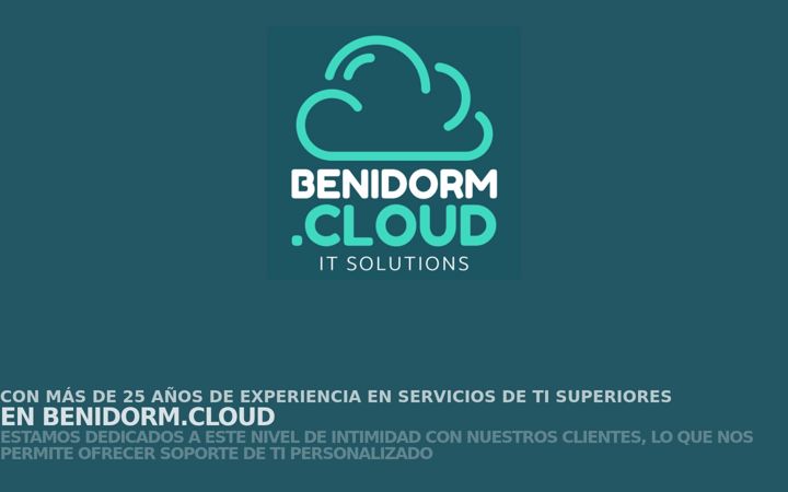 Screenshot of benidorm.cloud