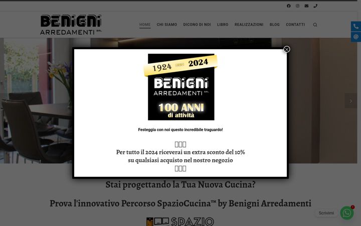 benigniarredamenti.it