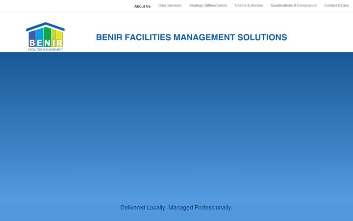 Screenshot of benirholdings.co.za