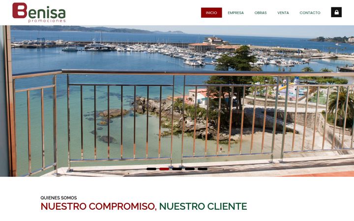 Screenshot of benisa.es