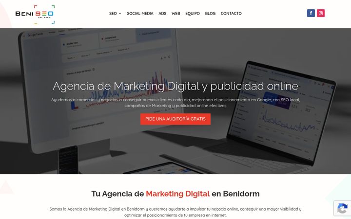 Screenshot of beniseo.com