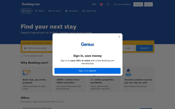 Screenshot of benitalia.com