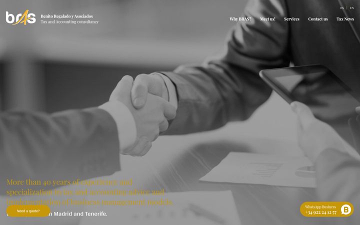 Screenshot of benitoregalado.es