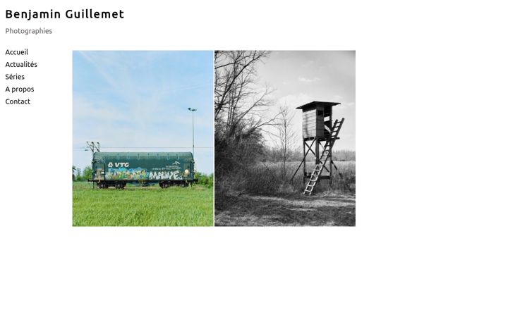 Screenshot of benjamin-guillemet.com