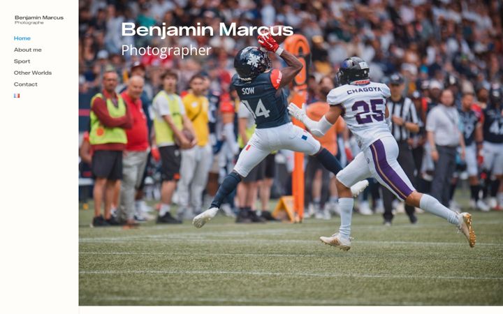 Screenshot of benjamin-marcus.com