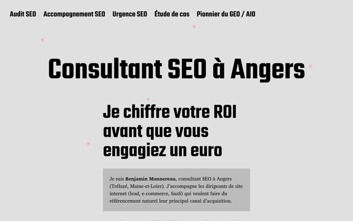Screenshot of benjamin-monnereau.com