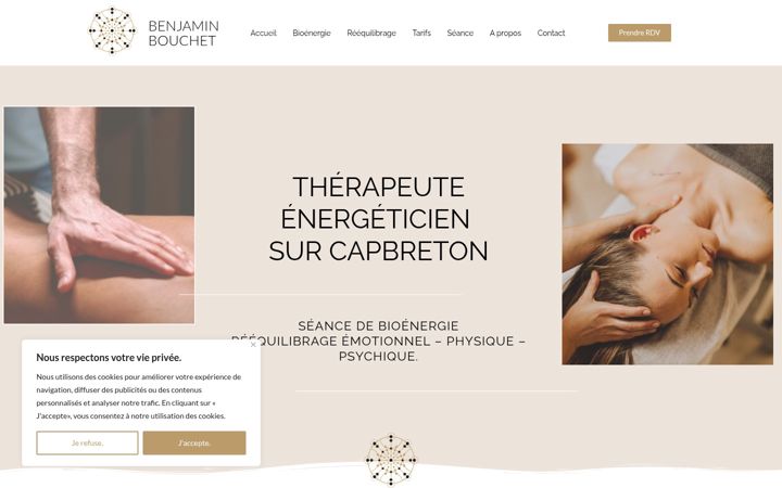 Screenshot of benjaminbouchet-bioenergie.com