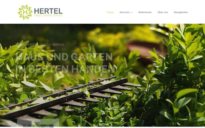 Screenshot of benjaminhertel.de