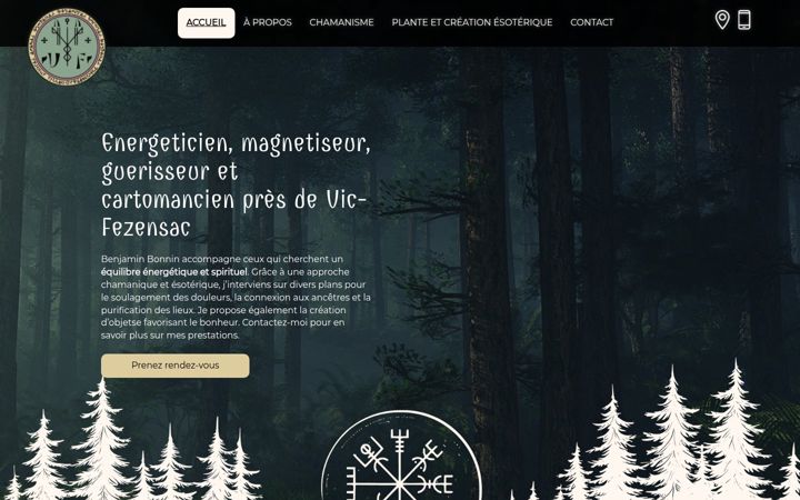Screenshot of benjaminkarma.fr