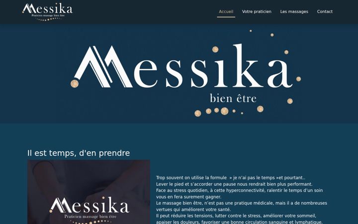 Screenshot of benjaminmessika.com