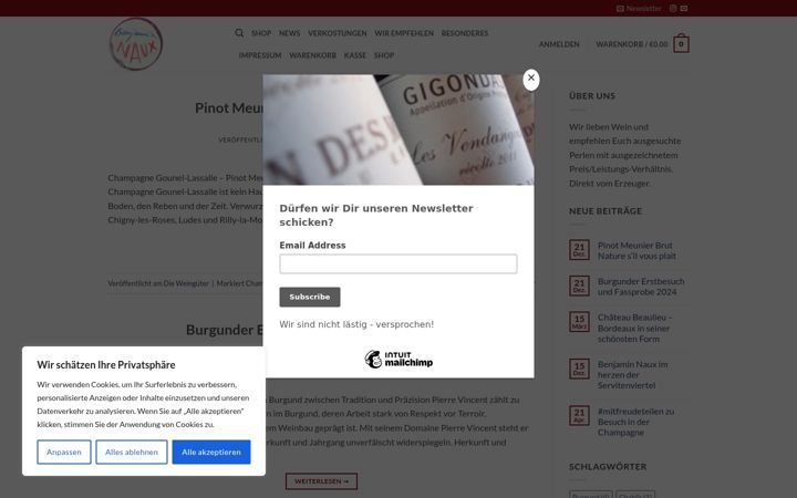 Screenshot of benjaminnaux.at