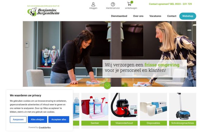 Zrzut ekranu benjaminsbergentheim.nl