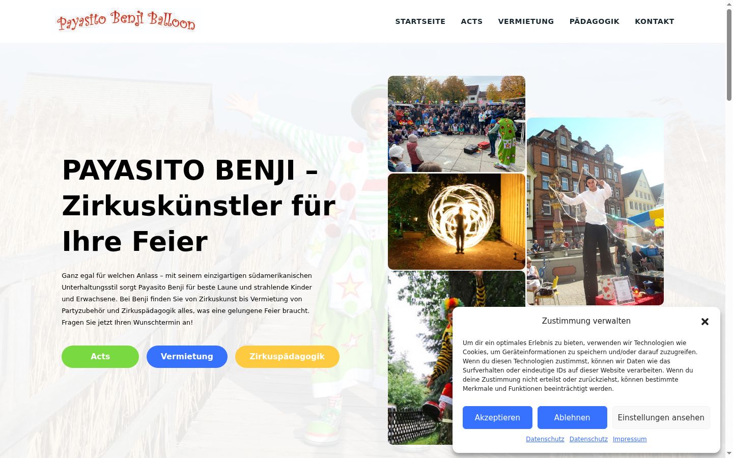 Sutikimo reklamjuostės, rodytos prieš bet kokią sąveiką, ekrano kopija