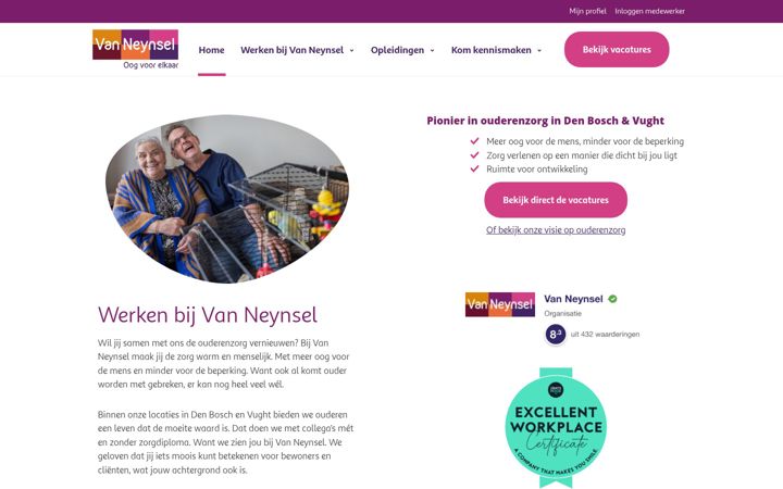 Screenshot of benjijvanneynsel.nl