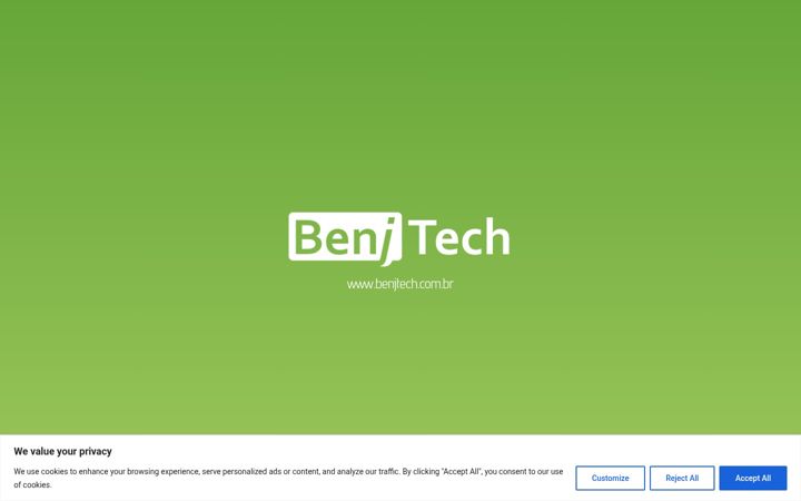 Screenshot of benjtech.com.br