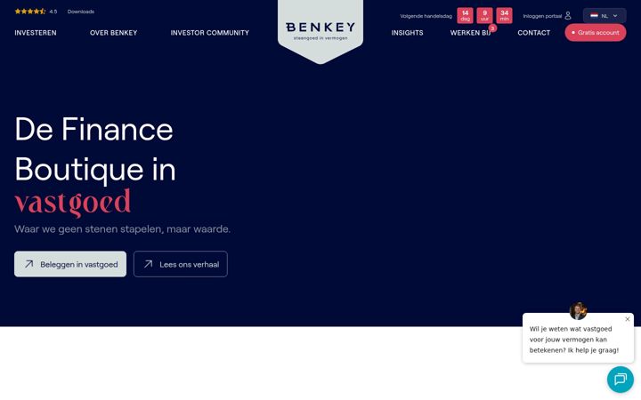 Screenshot of benkey.nl