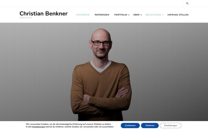 Screenshot ta' benkner.net