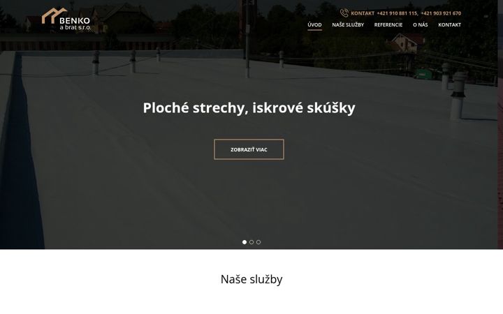 Screenshot of benkoabrat.sk