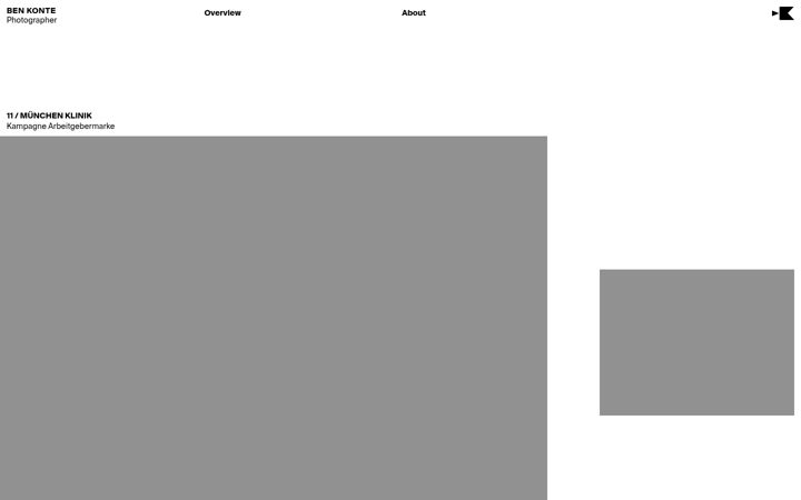 Screenshot of benkonte.de