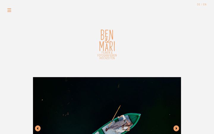 Screenshot of benlovesmari.com
