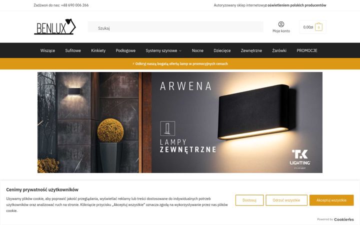 Screenshot of benlux.pl