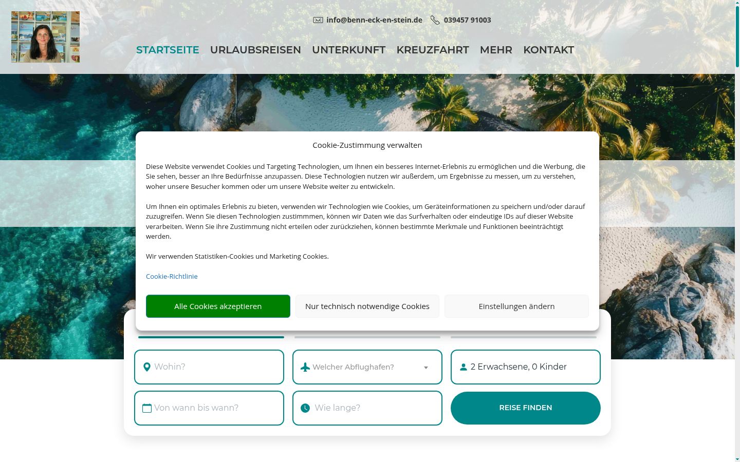 Kuvakaappaus suostumusbannerista, joka näytettiin ennen mitään vuorovaikutusta