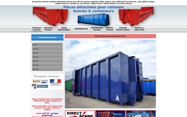 Screenshot of benneamovible.com