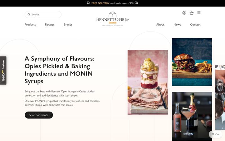 Screenshot of bennettopie.com
