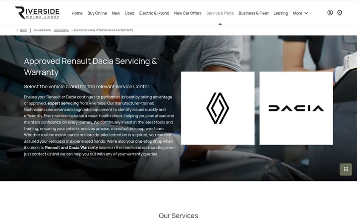 Screenshot of bennettrenault.co.uk