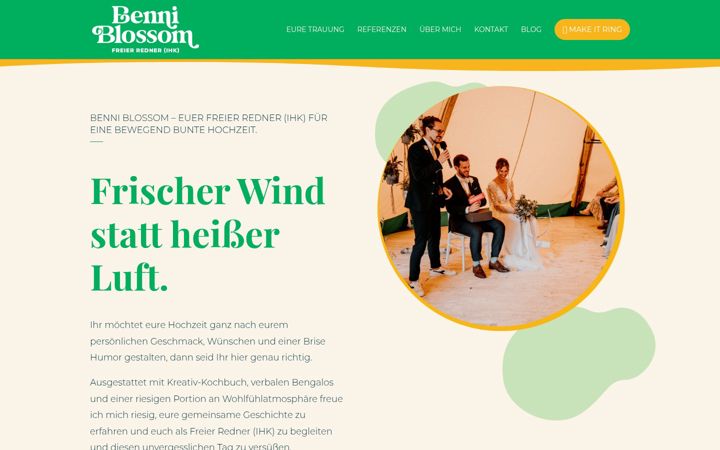 Screenshot of benni-blossom.de
