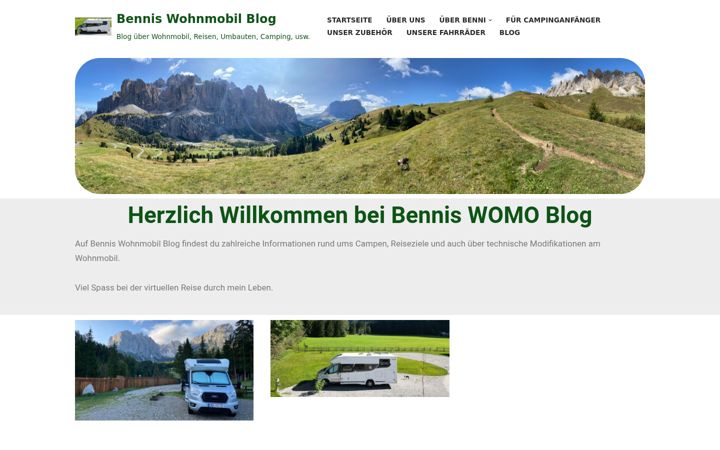 Screenshot of benniswomoblog.de