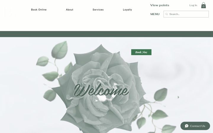 Screenshot stránky bennubloomhealing.co.uk