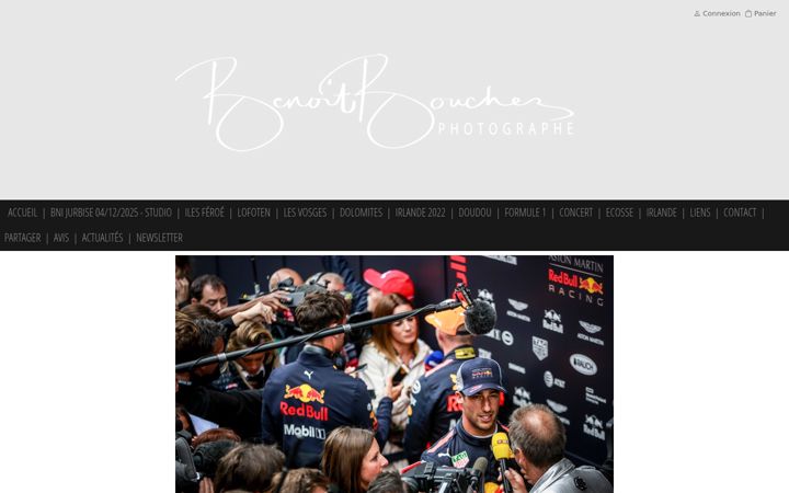 Screenshot of benoitbouchez.be