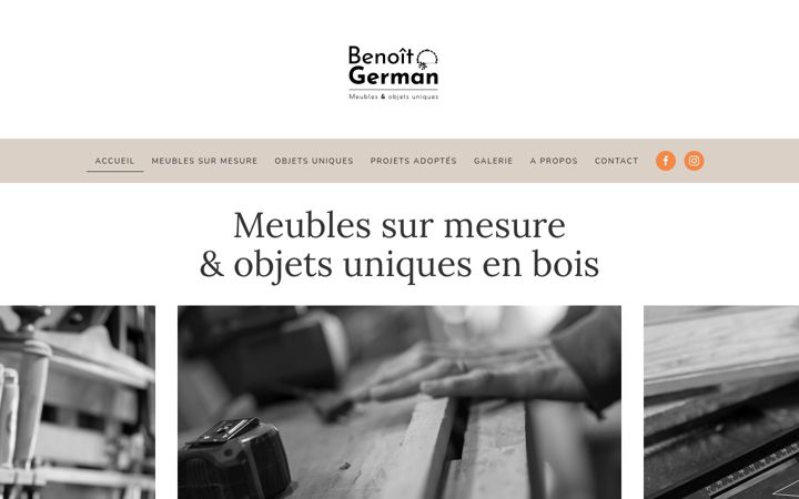 Screenshot of benoitgerman.com