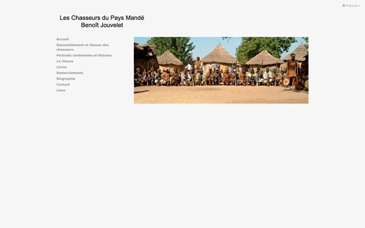 Screenshot of benoitjouvelet.com