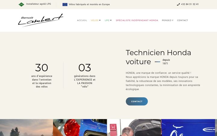 Screenshot of benoitlambert.be