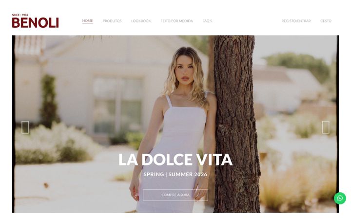 Screenshot of benoli.pt